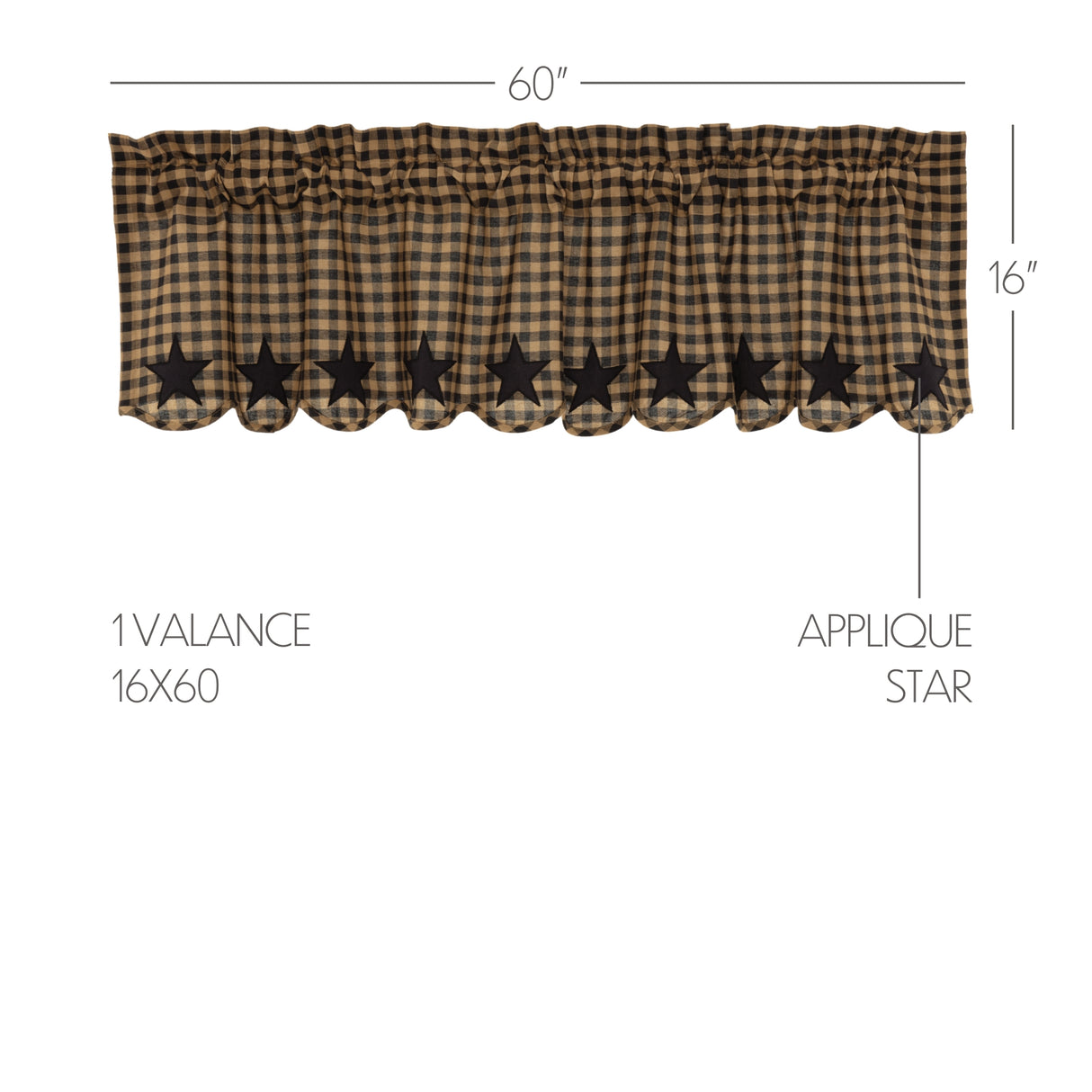 51140-Black-Star-Scalloped-Valance-16x60-image-1