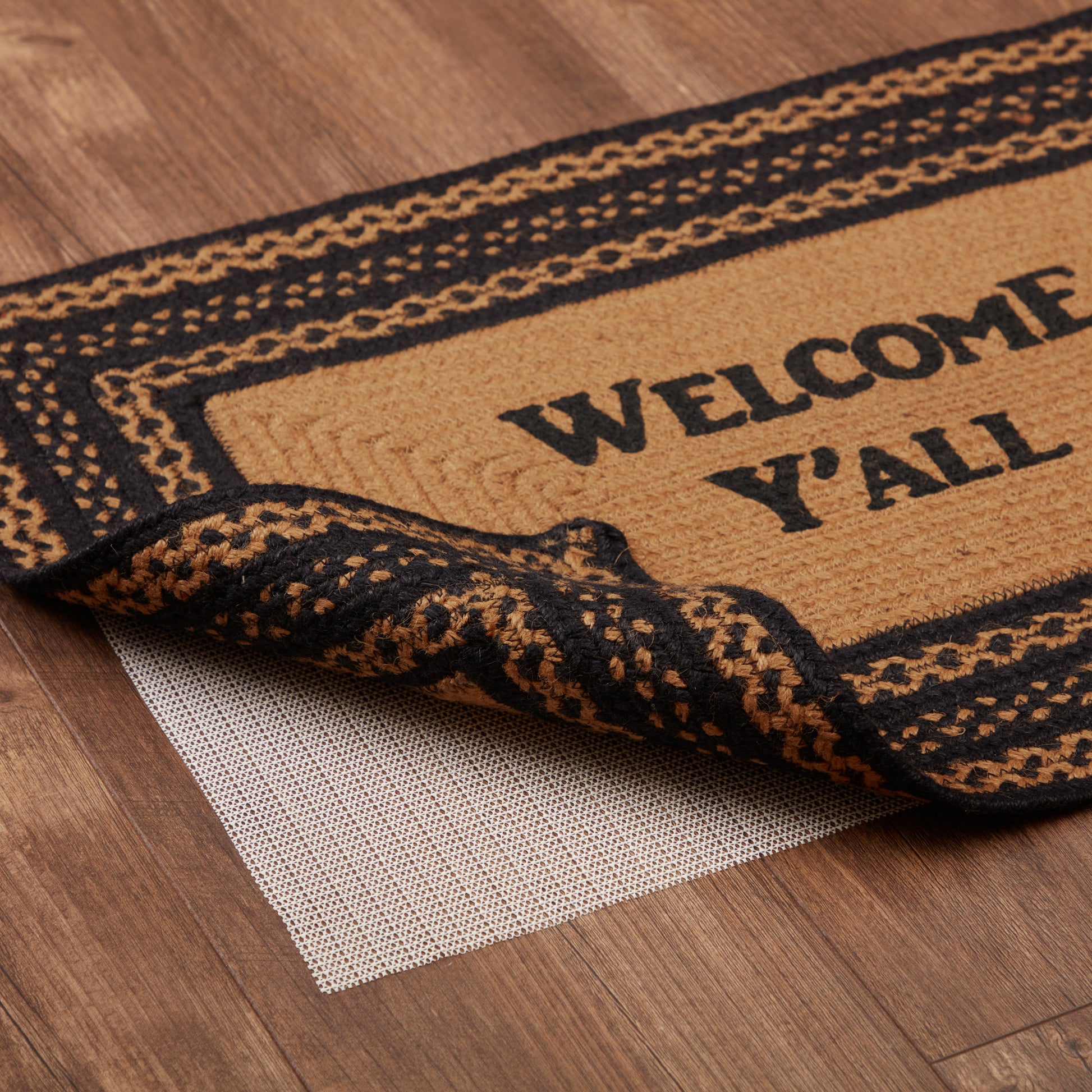 69436-Farmhouse-Jute-Rug-Rect-Stencil-Welcome-Y-all-w-Pad-20x30-image-8