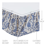 81240-Dorset-Navy-Floral-Queen-Bed-Skirt-60x80x16-image-1