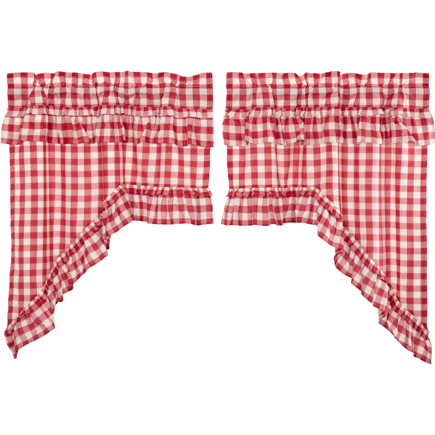 51122-Annie-Buffalo-Red-Check-Ruffled-Swag-Set-of-2-36x36x16-image-6