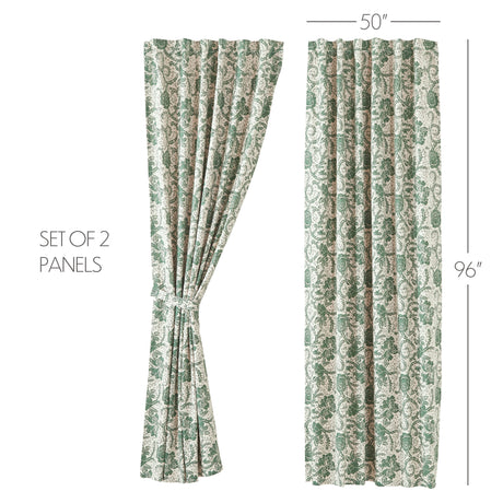 81494-Dorset-Green-Floral-Panel-Set-of-2-96x50-image-1