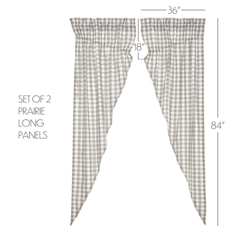 51107-Annie-Buffalo-Grey-Check-Prairie-Long-Panel-Set-of-2-84x36x18-image-1