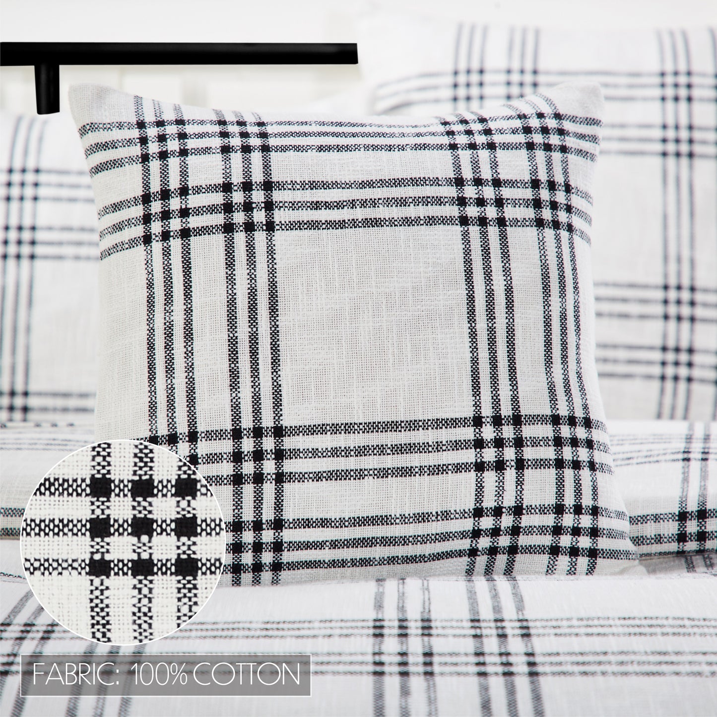 80297-Black-Plaid-Fabric-Pillow-18x18-image-2