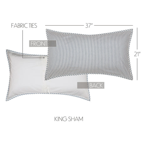 51908-Sawyer-Mill-Blue-Ticking-Stripe-King-Sham-21x37-image-2