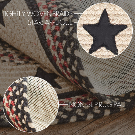 67007-Colonial-Star-Jute-Rug-Runner-Oval-w-Pad-22x72-image-1