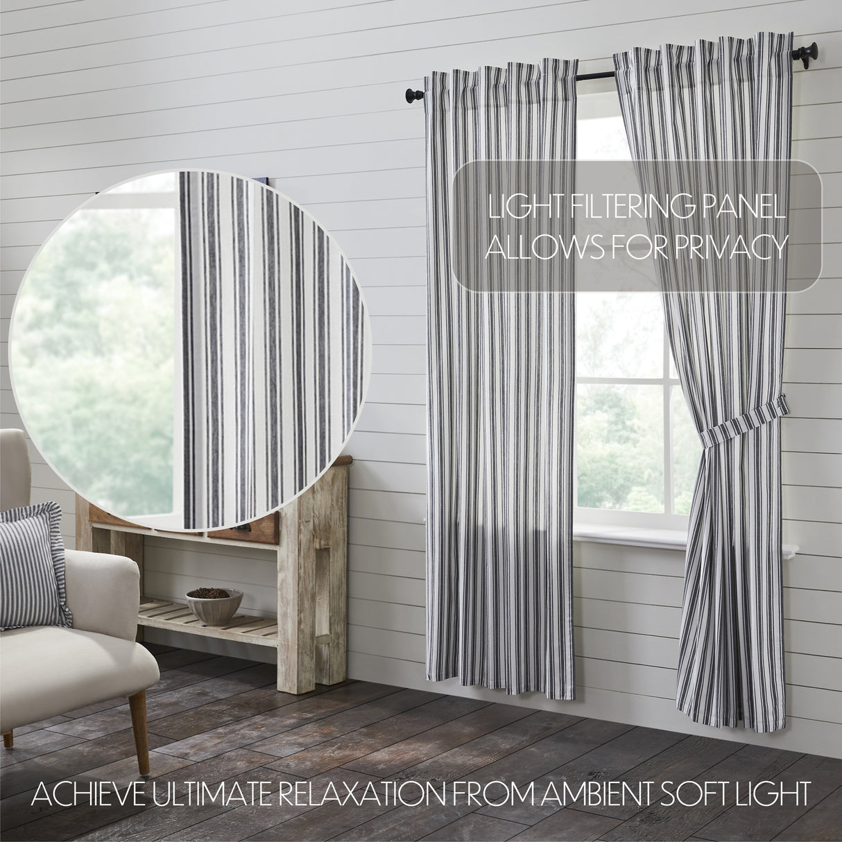 80480-Sawyer-Mill-Black-Ticking-Stripe-Panel-Set-of-2-84x40-image-4