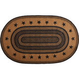 69433-Farmhouse-Jute-Rug-Oval-Stencil-Stars-Border-w-Pad-36x60-image-6