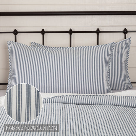 51908-Sawyer-Mill-Blue-Ticking-Stripe-King-Sham-21x37-image-1