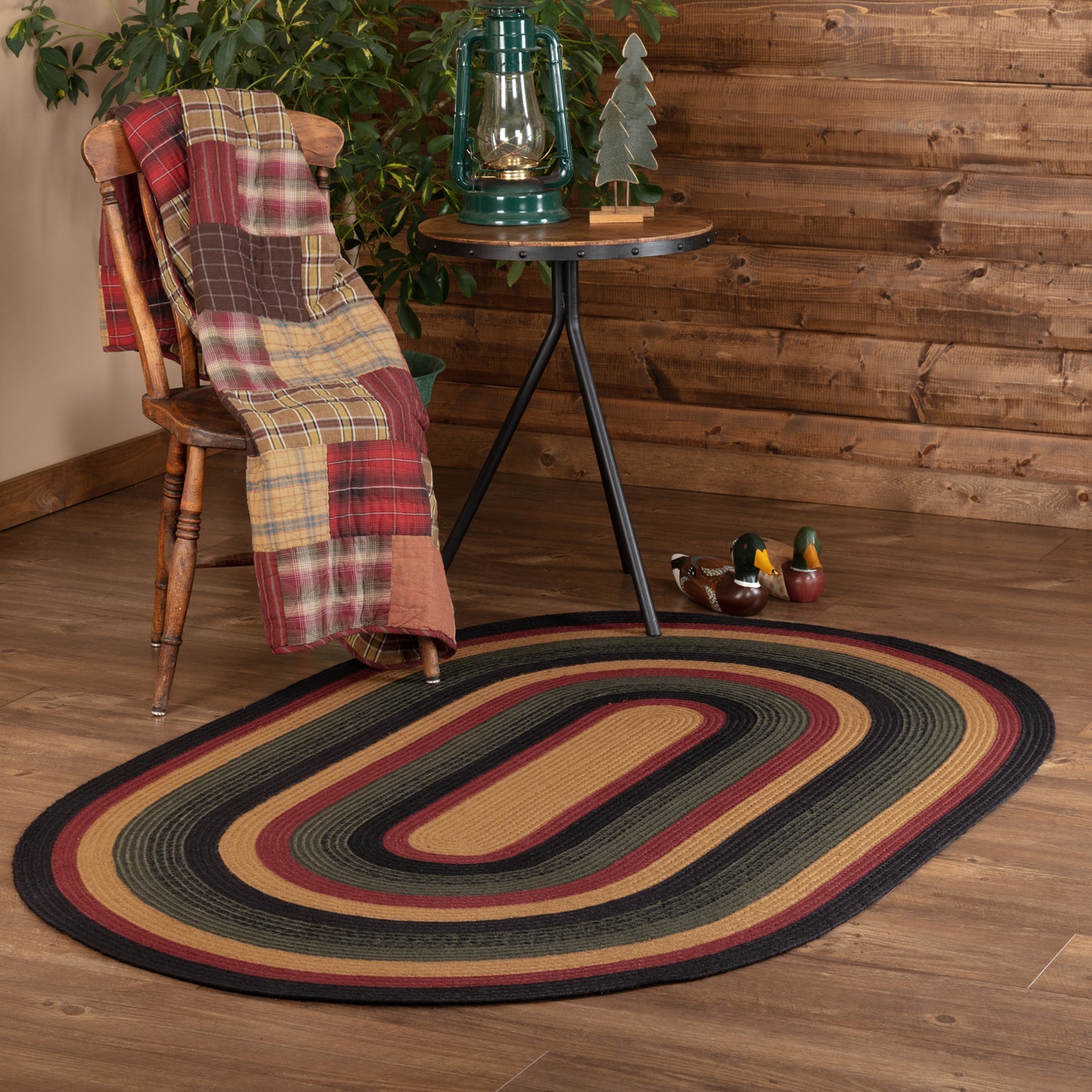 Country Style Braided Jute Rugs - Highland