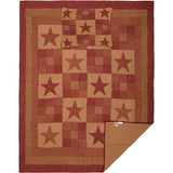 51728-Ninepatch-Star-Twin-Quilt-Set-1-Quilt-68Wx86L-w-1-Sham-21x27-image-4