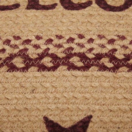 70711-Burgundy-Tan-Jute-Rug-Oval-Welcome-w-Pad-20x30-image-9