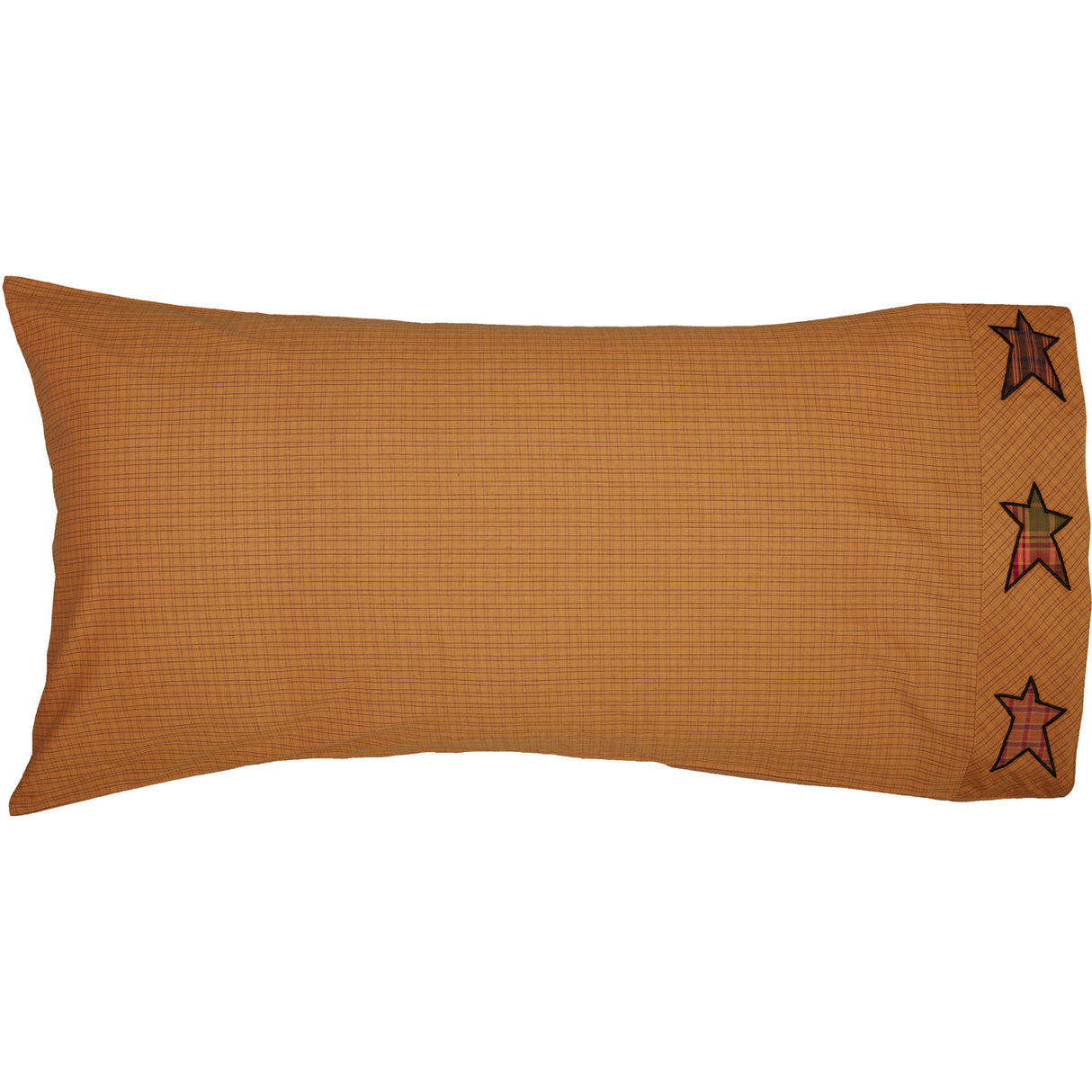 56782-Stratton-King-Pillow-Case-w-Applique-Star-Set-of-2-21x40-image-4