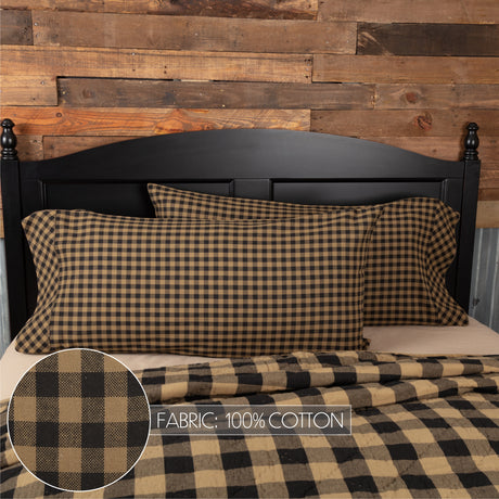 51133-Black-Check-King-Pillow-Case-Set-of-2-21x40-image-2