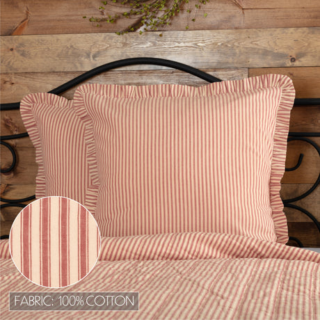 51326-Sawyer-Mill-Red-Ticking-Stripe-Fabric-Euro-Sham-26x26-image-2