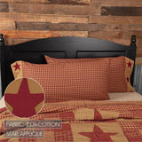 51249-Ninepatch-Star-King-Pillow-Case-w-Applique-Border-Set-of-2-21x40-image-2