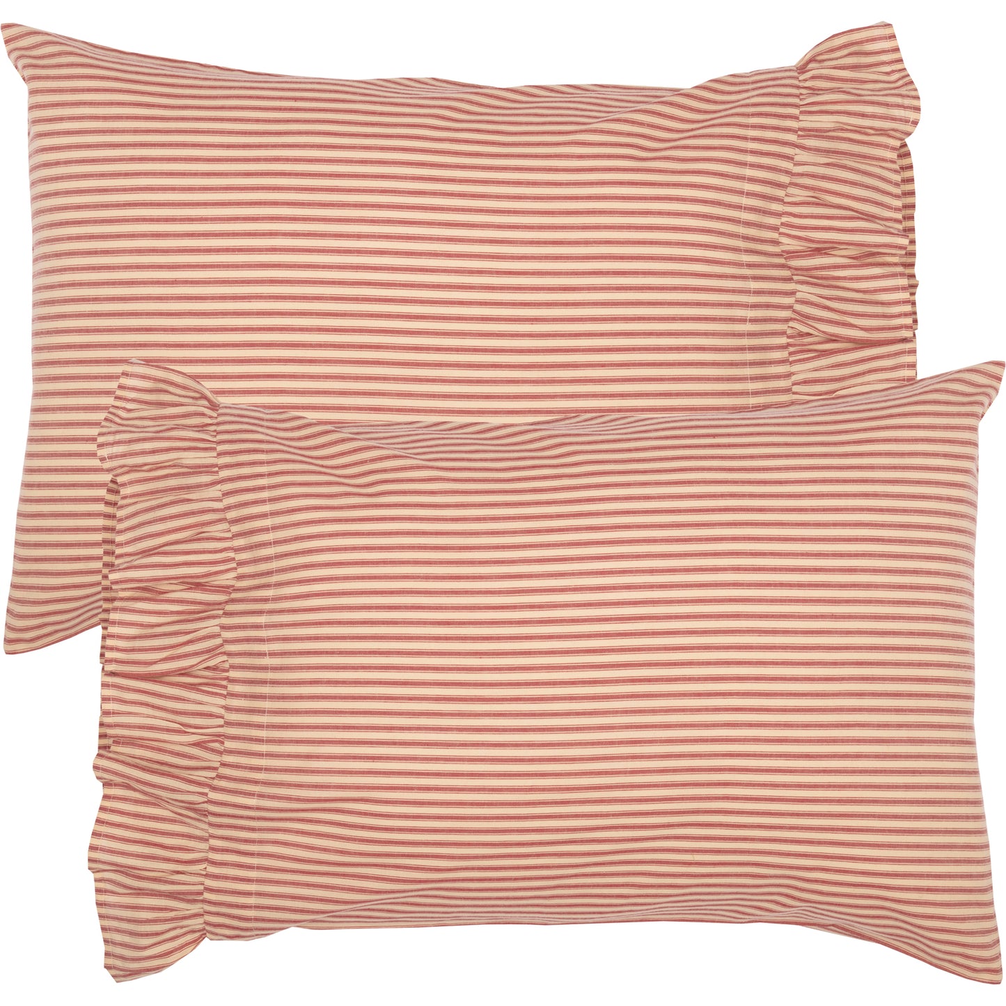 51954-Sawyer-Mill-Red-Ticking-Stripe-Ruffled-Standard-Pillow-Case-Set-of-2-21x30-image-4
