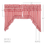 51122-Annie-Buffalo-Red-Check-Ruffled-Swag-Set-of-2-36x36x16-image-1