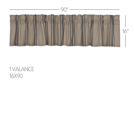 70115-Grain-Sack-Charcoal-Valance-16x90-image-4