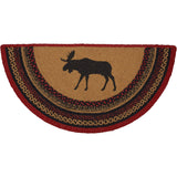 69410-Cumberland-Stenciled-Moose-Jute-Rug-Half-Circle-w-Pad-16.5x33-image-1