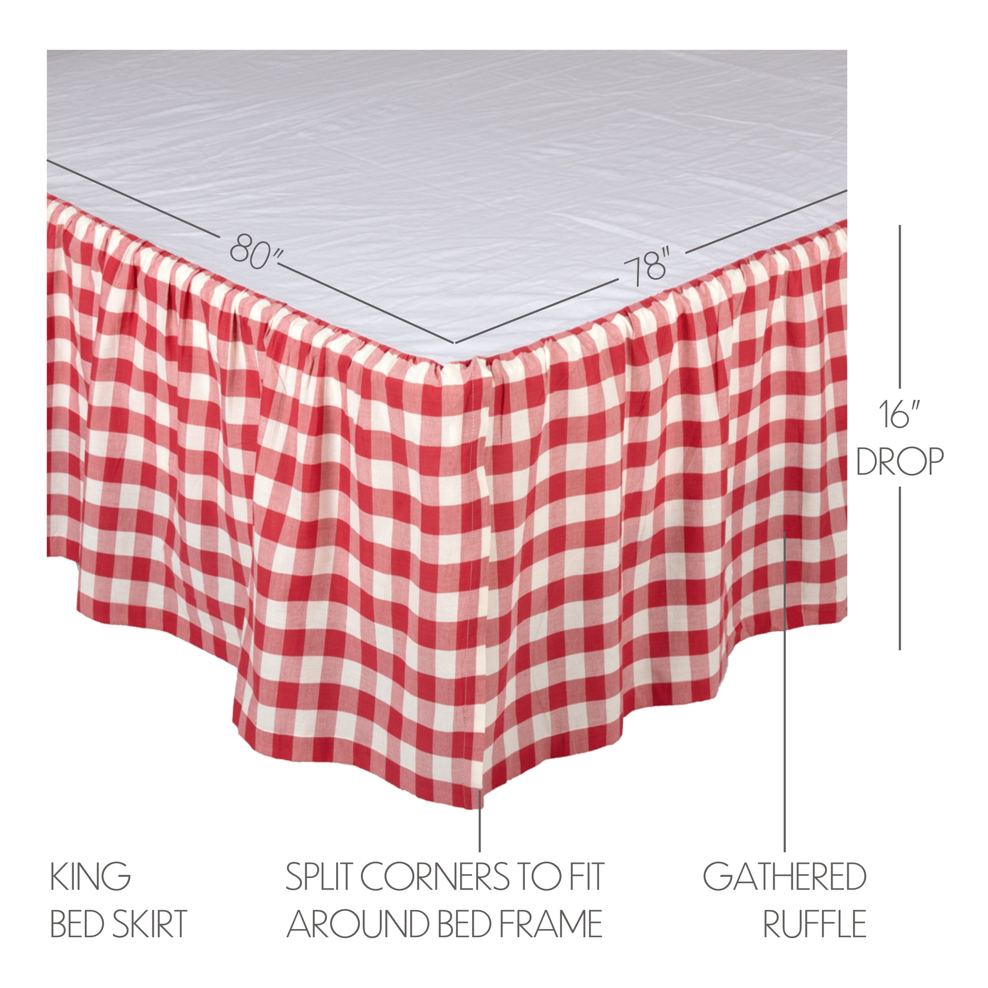 51761-Annie-Buffalo-Red-Check-King-Bed-Skirt-78x80x16-image-2