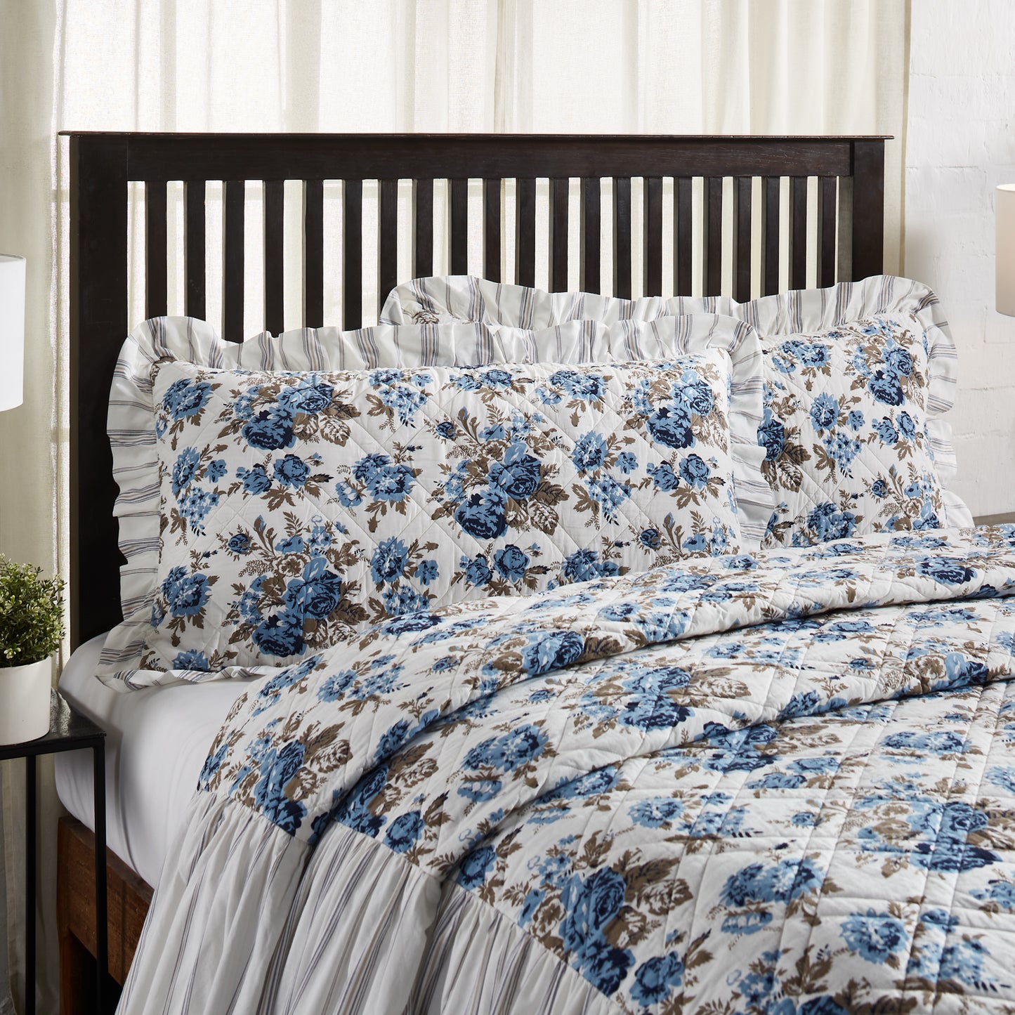 69998-Annie-Blue-Floral-Ruffled-King-Sham-21x37-image-1