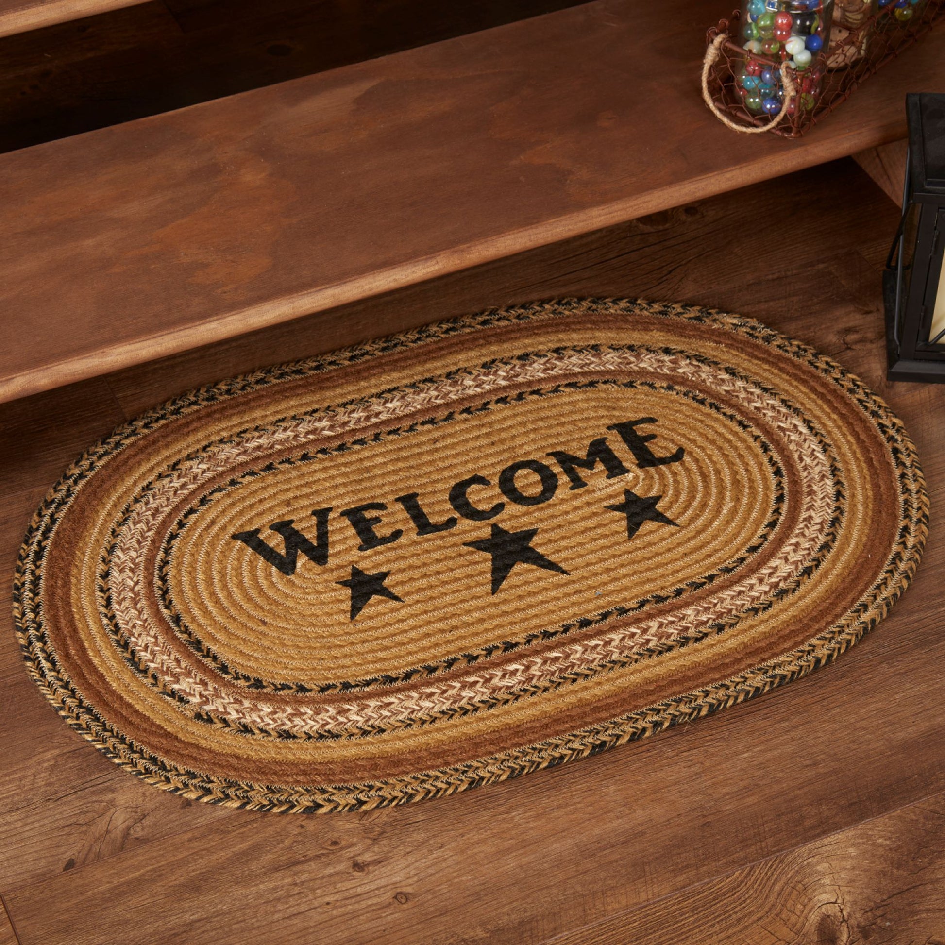 69792-Kettle-Grove-Jute-Rug-Oval-Stencil-Welcome-w-Pad-20x30-image-10