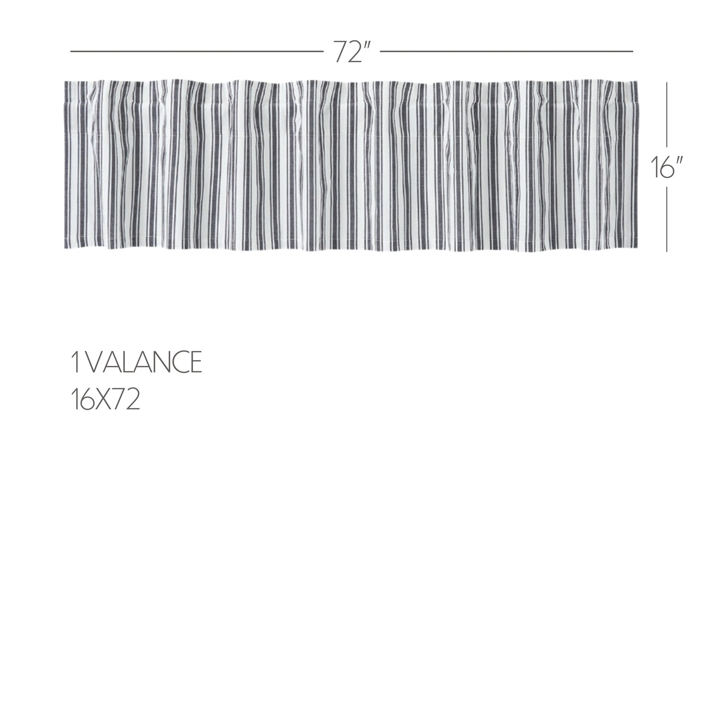 80489-Sawyer-Mill-Black-Ticking-Stripe-Valance-16x72-image-1