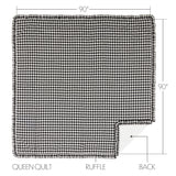 51753-Annie-Buffalo-Black-Check-Ruffled-Queen-Quilt-Coverlet-90Wx90L-image-1
