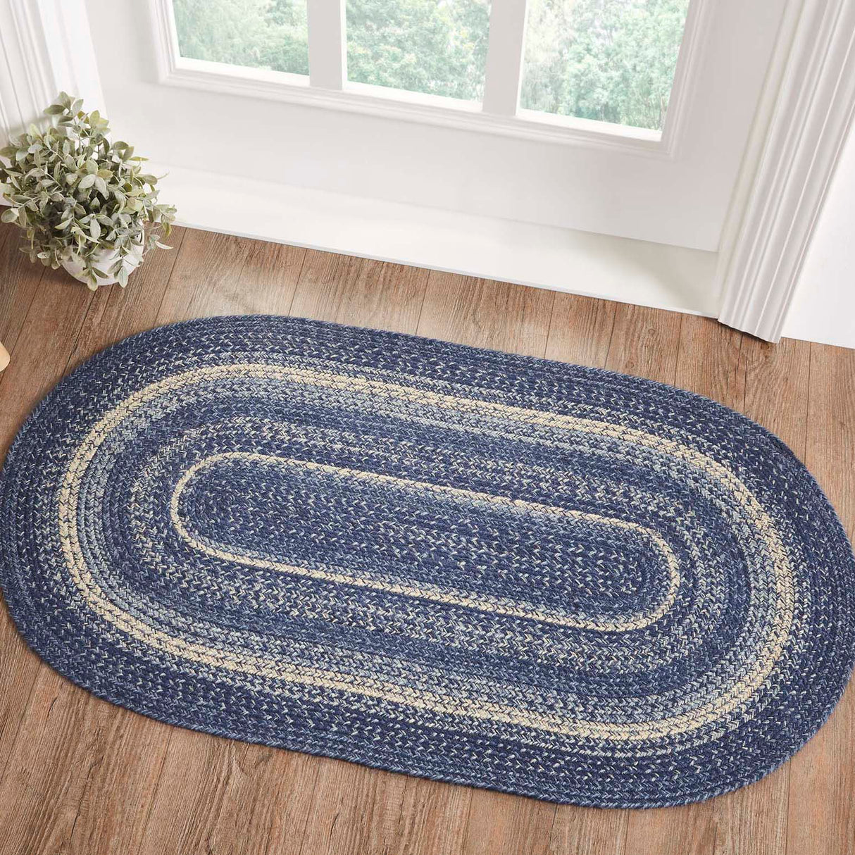 67081-Great-Falls-Blue-Jute-Rug-Oval-w-Pad-27x48-image-1