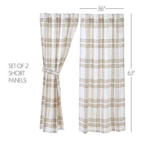 80542-Wheat-Plaid-Short-Panel-Set-of-2-63x36-image-1