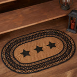 69426-Farmhouse-Jute-Rug-Oval-Stencil-Stars-w-Pad-20x30-image-9