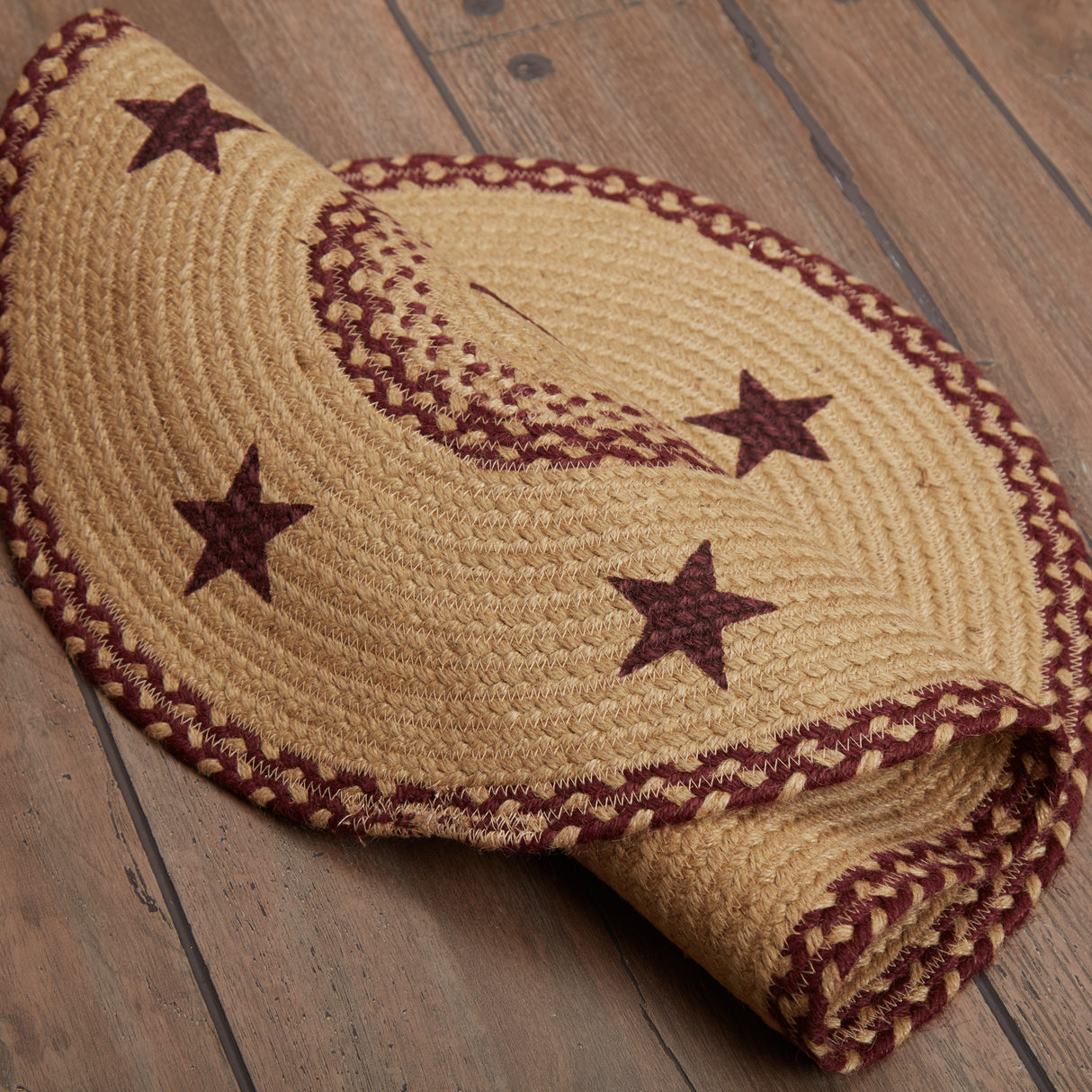 70711-Burgundy-Tan-Jute-Rug-Oval-Welcome-w-Pad-20x30-image-10