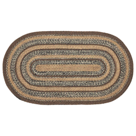 67225-Espresso-Jute-Rug-Oval-w-Pad-27x48-image-1