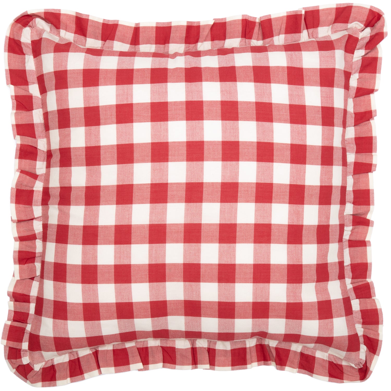 51116-Annie-Buffalo-Red-Check-Ruffled-Fabric-Pillow-18x18-image-4