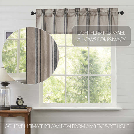 70113-Grain-Sack-Charcoal-Valance-16x60-image-3