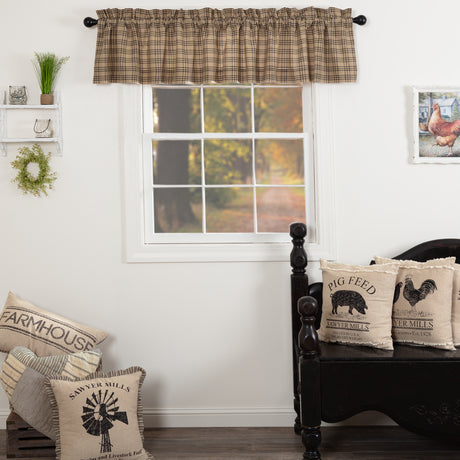 38054-Sawyer-Mill-Charcoal-Plaid-Valance-16x90-image-5