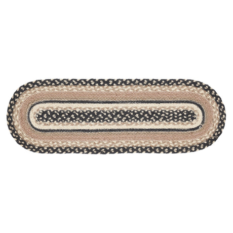 81450-Sawyer-Mill-Charcoal-Creme-Jute-Oval-Runner-8x24-image-5