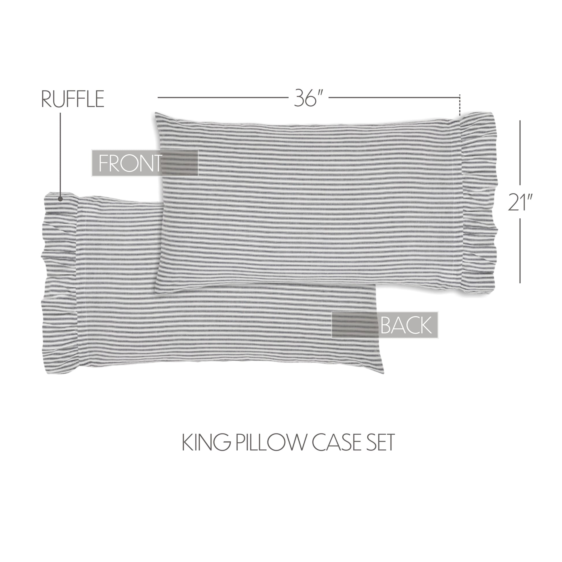 80457-Sawyer-Mill-Black-Ruffled-Ticking-Stripe-King-Pillow-Case-Set-of-2-21x36-4-image-4