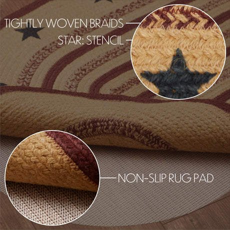 69488-Potomac-Jute-Rug-Oval-Stencil-Stars-w-Pad-27x48-image-9