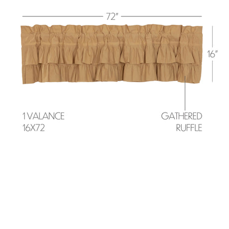 51976-Simple-Life-Flax-Khaki-Ruffled-Valance-16x72-image-1