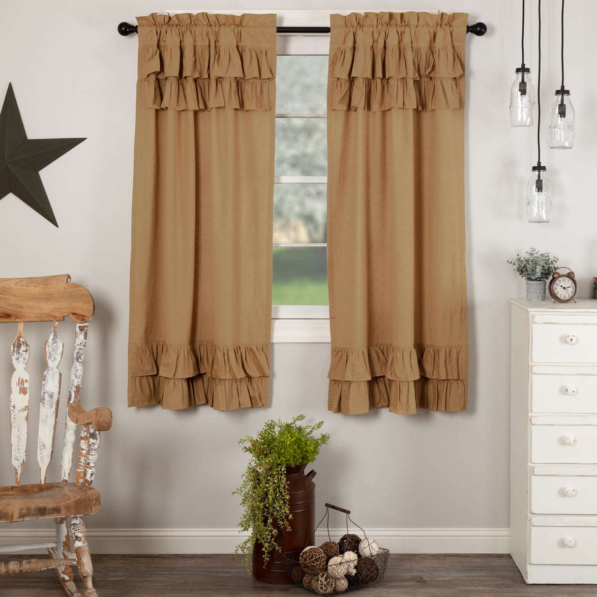 51356-Simple-Life-Flax-Khaki-Ruffled-Short-Panel-Set-of-2-63x36-image-5