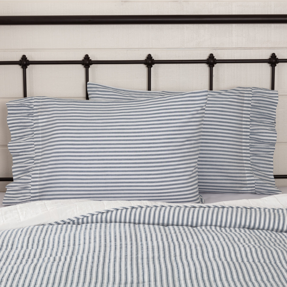 51911-Sawyer-Mill-Blue-Ticking-Stripe-Ruffled-Standard-Pillow-Case-Set-of-2-21x30-image-5