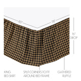 20254-Black-Check-King-Bed-Skirt-78x80x16-image-1