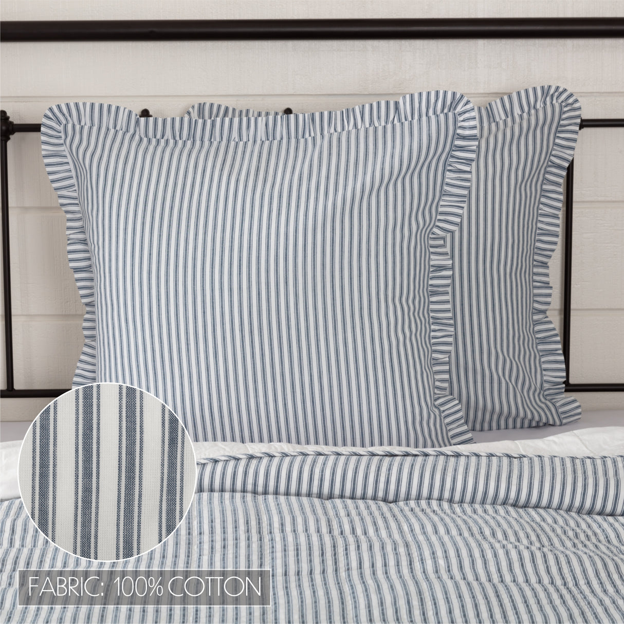 51269-Sawyer-Mill-Blue-Ticking-Stripe-Fabric-Euro-Sham-26x26-image-1