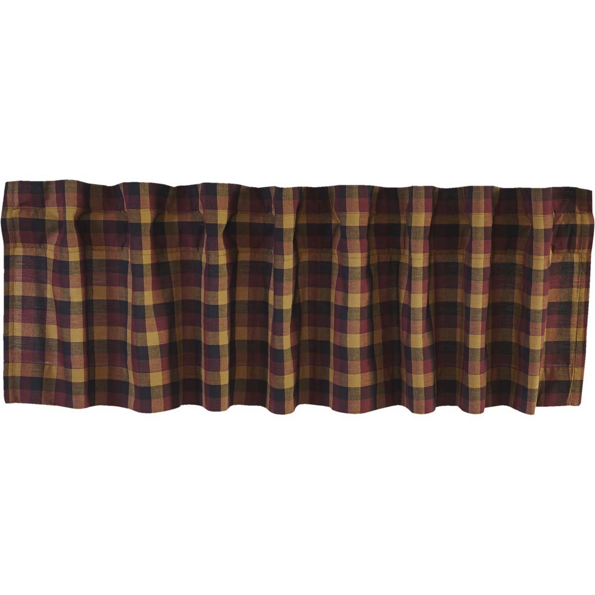 Heritage Farms Primitive Check Valance - Thumbnail 3