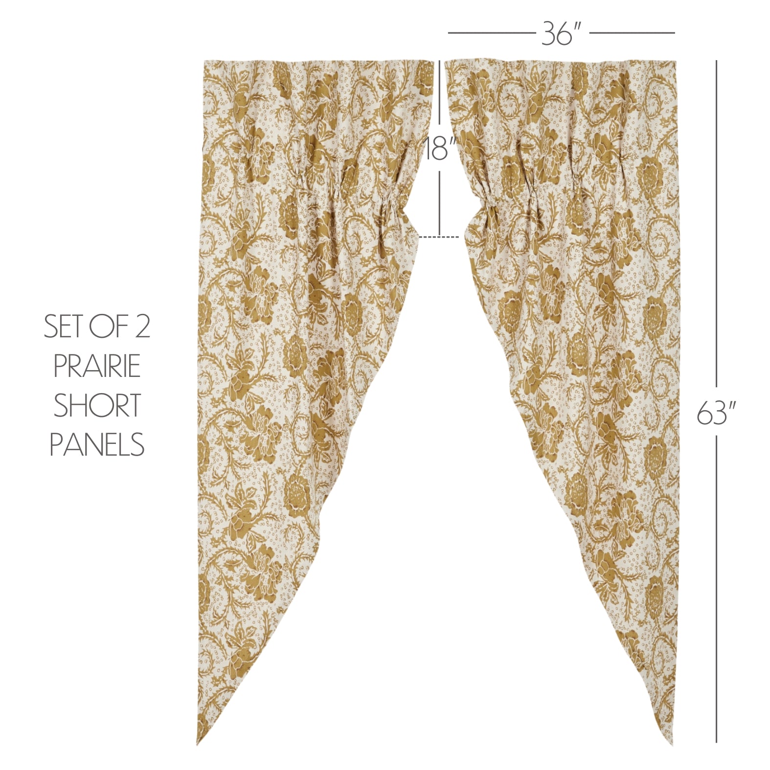 81202-Dorset-Gold-Floral-Prairie-Short-Panel-Set-of-2-63x36x18-image-1