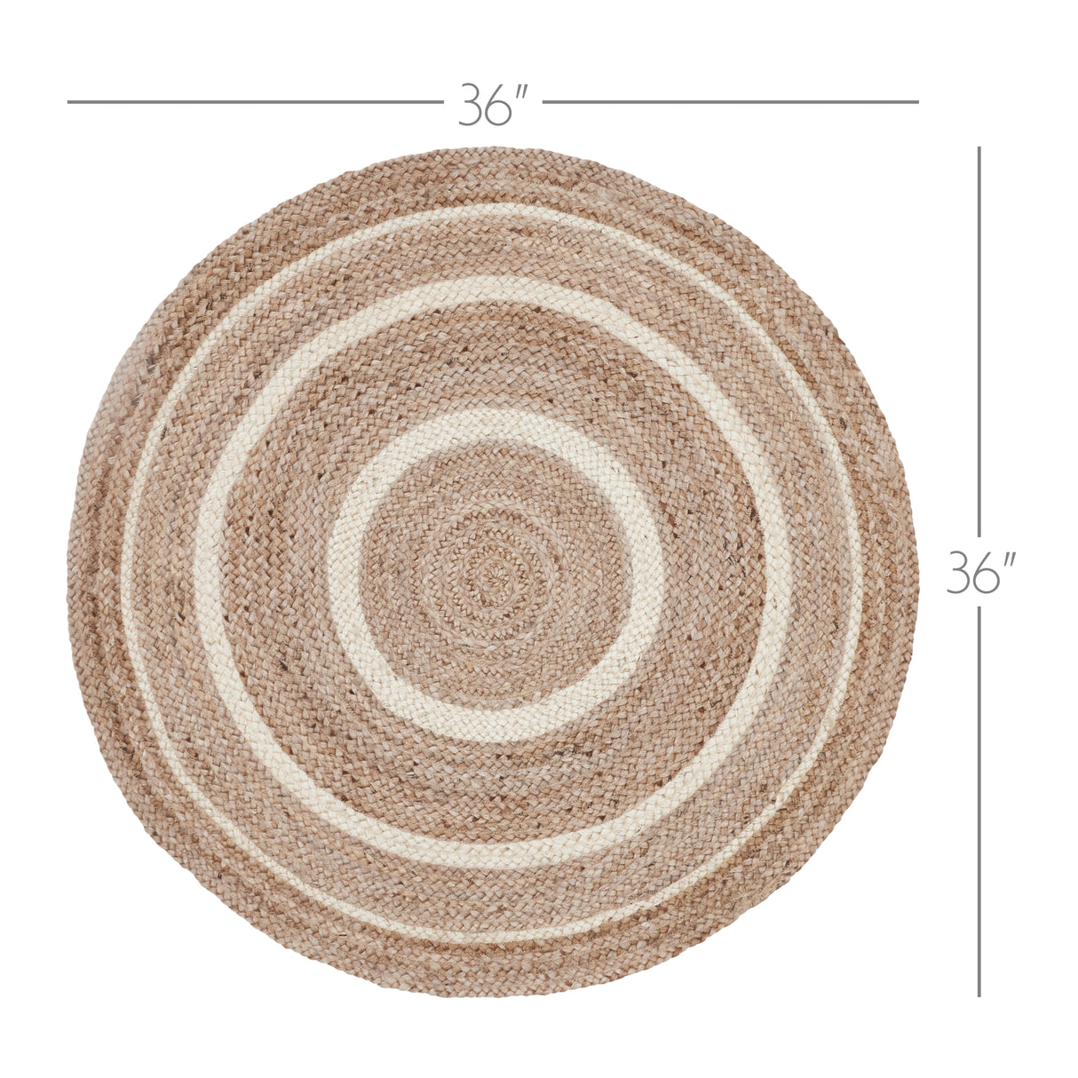 80379-Natural-Creme-Jute-Rug-w-Pad-3ft-Round-image-1