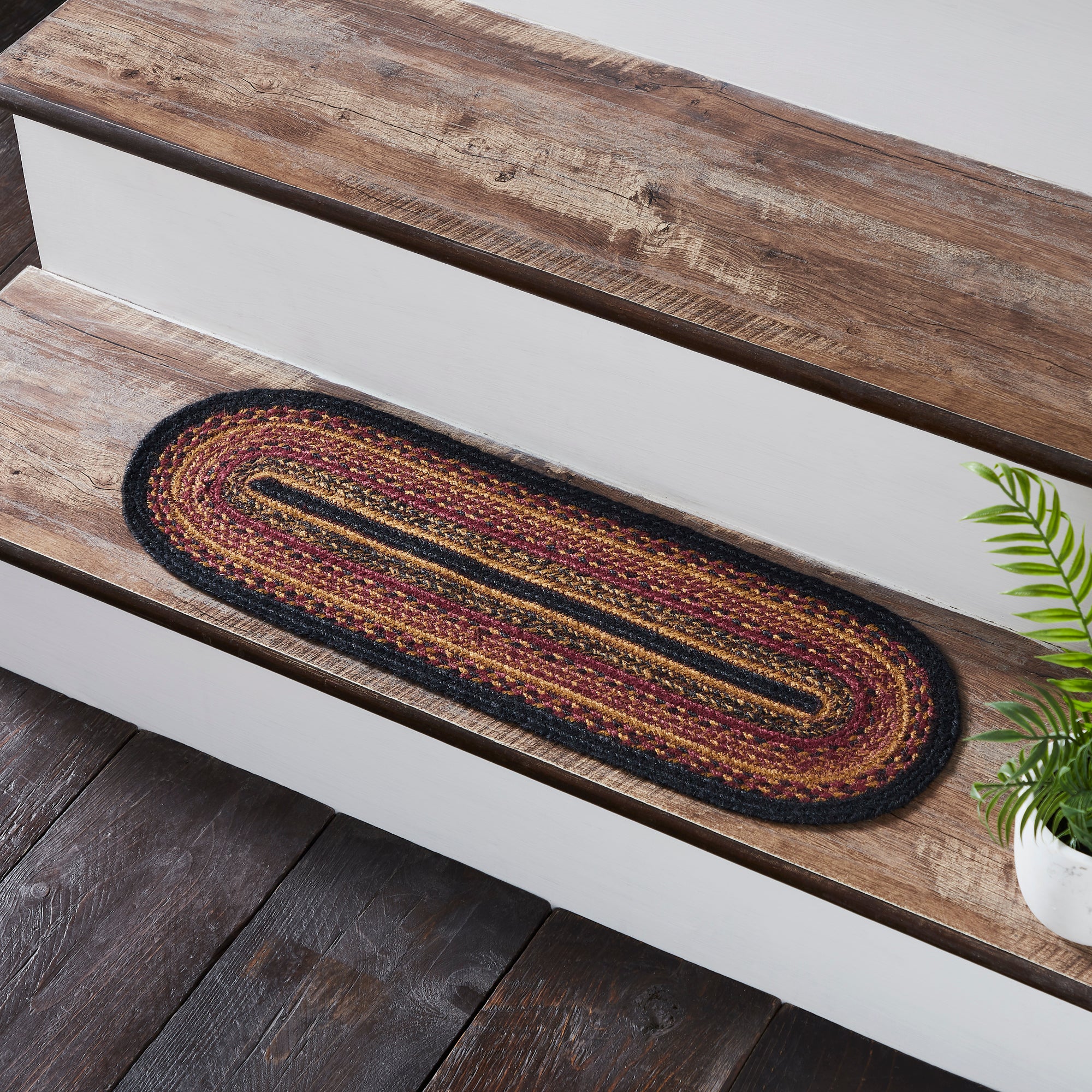 Heritage Farms Jute Stair Tread Latex – VHC Brands Home Decor