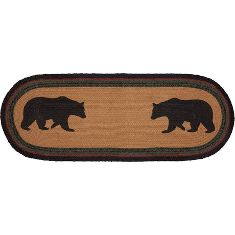 38075-Wyatt-Stenciled-Bear-Jute-Runner-Oval-13x36-image-4