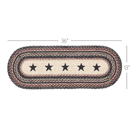 67025-Colonial-Star-Jute-Oval-Runner-13x36-image-1